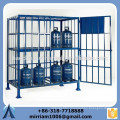Powder coating metal mesh pallet cage, gas cylinder cage, cylinder pallet